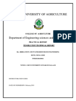 Sokoine University of Agriculture: Department of Engineering Sciences and Technology