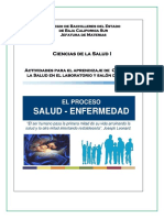 Manual de Actividades Ciencias de La Salud I