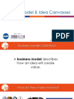 Business Model & Idea Canvasses: Licensed Under Creative Commons Attribution - Sharealike 4.0 International