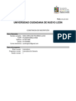 UCNL - Comprobante de Registro PDF