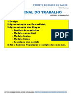 Como Elaborar Um Projeto de Banco de Dados - ETEC