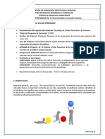 Guía 3. Psicomotricidad y Percepción PDF