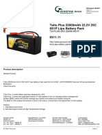 Tattu Plus 22000mah 22.2V