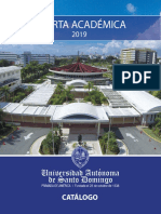 Catalogo Oferta Academica 2019 PDF