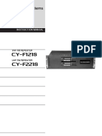 CYF121S F221S Manual