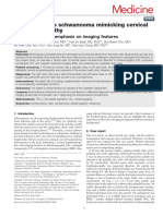 Medicine: Brachial Plexus Schwannoma Mimicking Cervical Lymphadenopathy