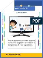 Elaboración de Proyectos Educativos TIC en El Aula de AIP para Facilitar El Trabajo Docente PDF