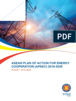 ASEAN Plan of Action For Energy