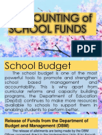 Accounting of School Fund