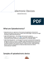 Optoelectronic Devices: Industrial Electronics