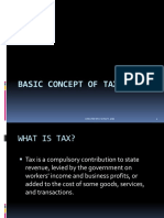 Basic Concept of Taxation: Created by Cs Rozy Jain