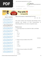 Data Communication & Networking MCQs Set-3 ExamRadar PDF
