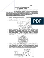 Determinar Los Riesgos en El Puesto de Trabajo