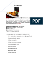 Receta de Picarones