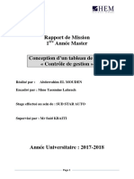 Rapport de Memoire