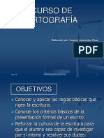 Curso de Ortografía