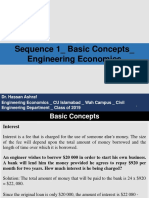 Basic Concepts - Sequence 1 - Engineering Economics