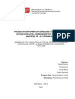 Proceso Terapeutico Humanista Transperso PDF