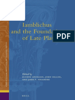 Iamblichus and The Foundations of Late Platonism