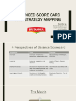 Balanced Score Card and Strategy Mapping