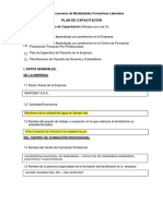 2.2 Plan de Capacitación de Practicas Pre-Profesionales Fidel Huarcaylata