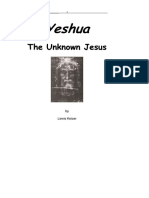 Yeshua - The Unknown Jesus