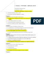 Revisoria Fiscal Parcial y Examen Final