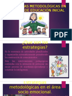 Estrategias Metodológicas en El Primer Ciclo de Educación PPT Lindz