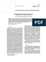 The Efficiency of The Complex Treatment of Patients With Chronic Gingivitis