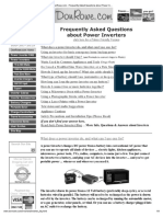 Facts About Inverters