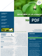 Department of Life Sciences