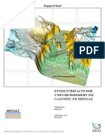 Etude D'impacts Sur L'environnement Du Gazoduc MEDGAZ