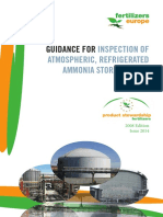 Guidance For: Inspection of Atmospheric, Refrigerated Ammonia Storage Tanks