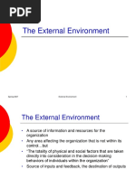 External Environment