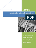 Practical and Mathematical Skills Booklet