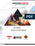 Sap Concur Profile Updating Manual PDF