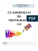 Cuadernillo Ortografia 3EP 2017-18 PDF