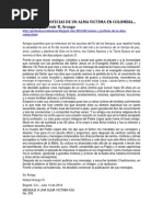 Visiones y Profecias de Un Alma Victima en Colombia