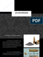 Forensic Ballistics (Gunpowder)