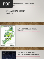 Z-164 Annual Report 2018-19: University Institute of Architecture, Chandigarh