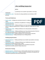 BSI Standards For Welding Inspector