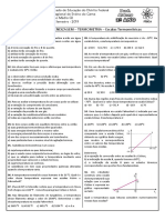 Lista de Exercícios de Calor e Trabalho