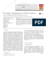 Wear Stability of Superhydrophobic Nano Ni-PTFE Electrodeposits