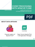 Complex Event Processing With Apache Flink Presentation