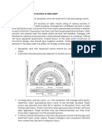 Arrangement of Different Sections of Dairy Plant