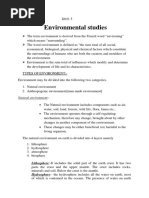 Multidisciplinary Nature of Environmental Studies PDF