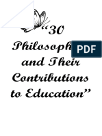 30 Philosophers