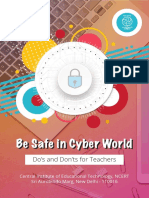 Be Safe in Cyber World PDF