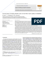 Journal of African Earth Sciences: M. Meck, J. Atlhopheng, W.R.L. Masamba