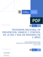 Programa Nacional de Prevención, Manejo y Control de Ira y Eda